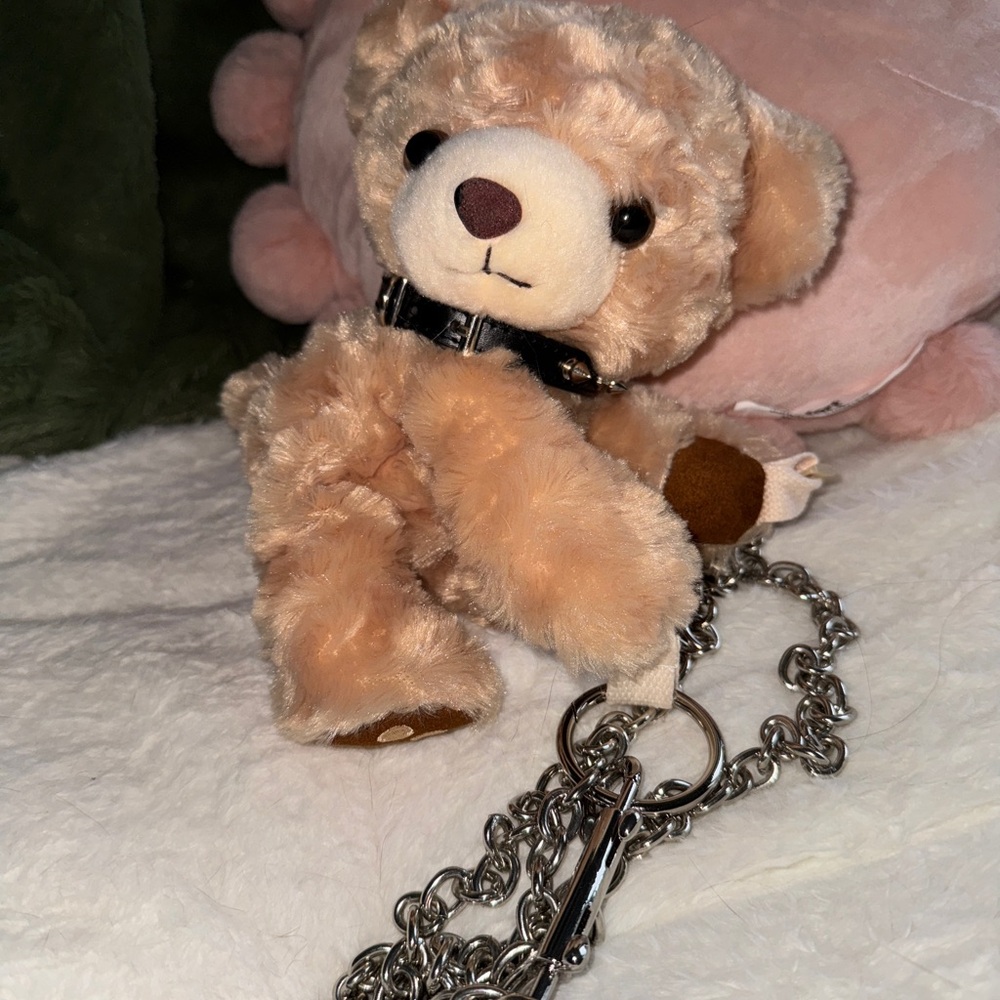 Plush Teddy Bear Cross Body Bag